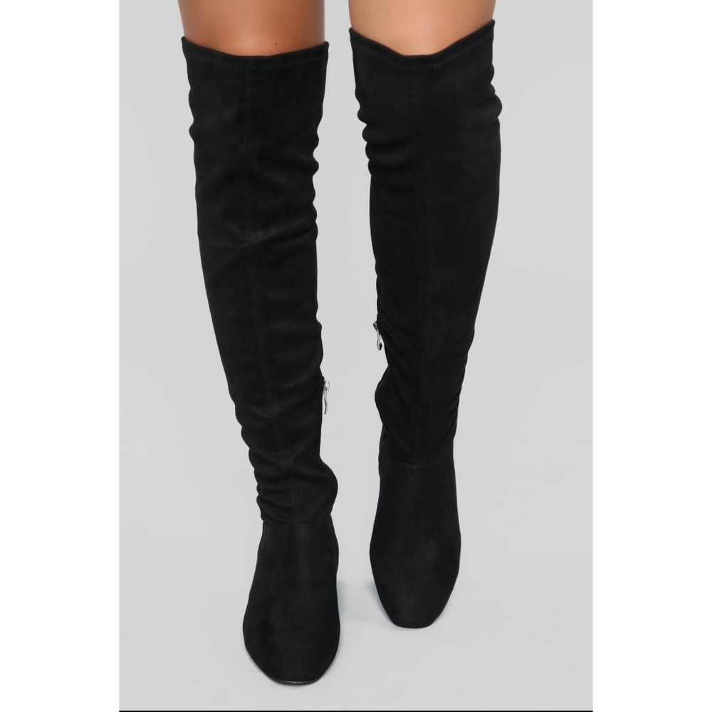 Fashion Nova Over the Knee Boots